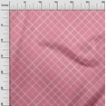 thumbnail image 2 of oneOone Polyester Lycra Fabric Check & Geometric Print Sewing Fabric BTY 56 Inch Wide, 2 of 4