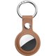 thumbnail image 1 of Funda protectora de cuero para AirTag, llavero AirTag, funda antiarañazos portátil para AirTag, funda protectora para AirTag Key Finder para llaves AirTag, niños, mascotas (marrón), 1 of 5