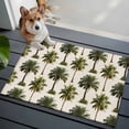 thumbnail image 4 of Date Palm Trees 2'x3' Washable Rug, Retro Summer Tropical Trees Plants Beige Non-Slip Soft Doormat Area Rugs for Entrance Bathroom Bedsides, Carpet for Kitchen Bedroom, Entryway Floor Mat, 4 of 9