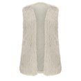 thumbnail image 3 of Patlollav Womens Coats,Ladies Warm Thickened Plush Vest Long Sleeve Hoodless Casual Coat/Jacket, 3 of 6