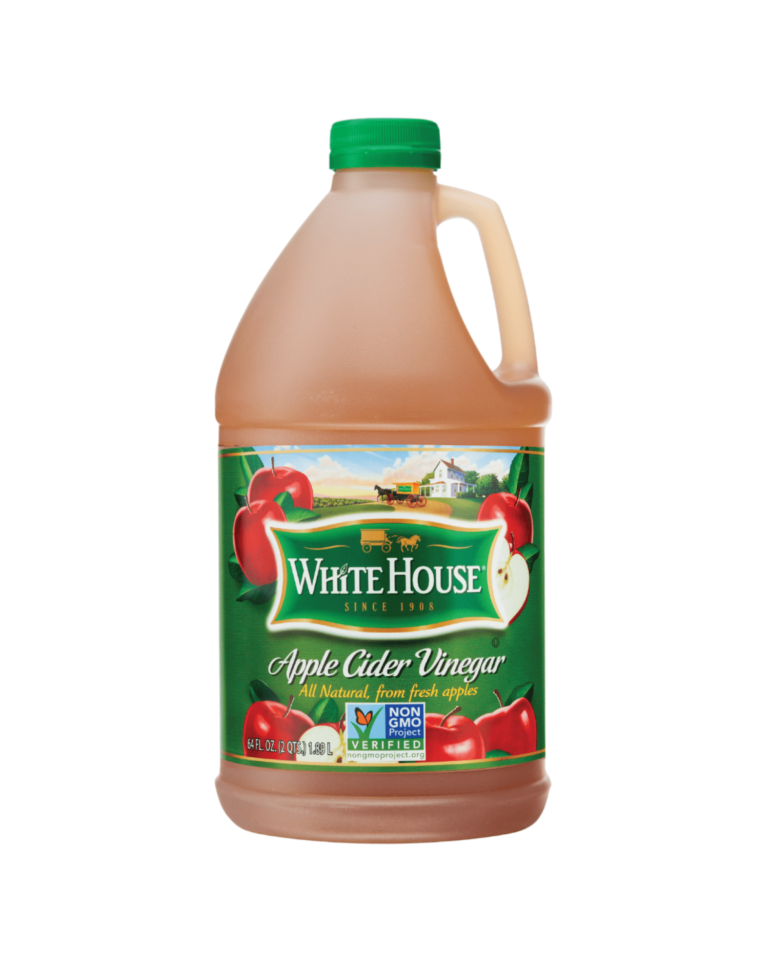 (3 pack) White House All Natural Filtered Apple Cider Vinegar, 64 fl oz