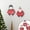 Red, variant on XWSHYW Home Decor Accents Christmas Countdown 24 Days Calendar Xmas Wooden Advent Calendar Christmas Countdown Holiday Home ornament Decoration Flash Deals