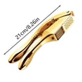 thumbnail image 4 of zhangmingg Home Kitchen Two In Aluminum Garlic Cutter Garlic Garlic Kitchen Garlic Presser compatible with Machine Garlic Handle Hand Held Food Chopper Stainless Steel Garlic round, 4 of 6