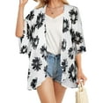 thumbnail image 3 of Shine Up Blouses for Women Print Kimono Plus Size Clothes Summer Casual Swimsuits Coverup Tops, 3 of 7