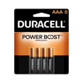 thumbnail image 1 of Batería Duracell Coppertop AAA, paquete de 8 unidades, alcalina Power Boost, 1 of 5