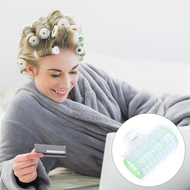 NUOLUX 4Ud De Plástico Para Peinado Color Con Autoadherente Para Uso Y Doméstico