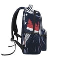 thumbnail image 3 of Balery Bulldog with Forest Flag Mochila Escolar Impresa, Mochila Ligera para Viajes Casual, Mochila Duradera y Cómoda Multifuncional, Mochila para Laptop-One Size, 3 of 5