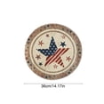 thumbnail image 3 of Independence Day Placemat | Patriotic Holiday Table Mat for Dining Decor | Washable Heat Resistant Polyester Placemat Set for 4th of July Party | Home Kitchen Table Protection, 3 of 6