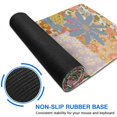 thumbnail image 6 of Long Mouse Pads for Desk,Pioneer Flower Floral Print Pattern Desk Mats on Top Of Desks, Desk Mouse Pad Extra Large with 3mm Non-Slip Base and Stitched Edge for Gaming,Office,Work,Home 31.5"x11.8", 6 of 6