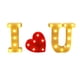 thumbnail image 3 of Decoraciones para San Valentín. Letras luminosas con la frase "Te amo", perfectas para aniversarios y San Valentín. Un regalo para tu ser querido. Letras luminosas de plástico., 3 of 8