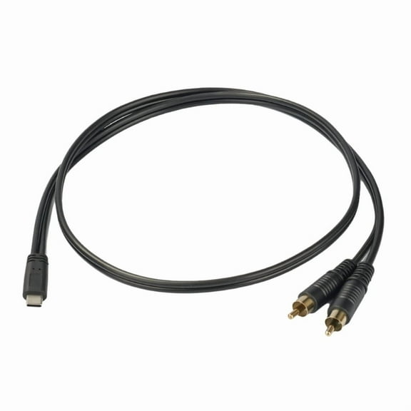 USB C to 2RCA Cable USB/Type C to 2RCA to USB C for Phone Laptop Tablet Home Theater Amplifier Speaker Stereo