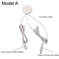 thumbnail image 3 of 12V-24V Partition Touch Sensor Switch Cabinet Hand Sweep Dimmer Switch White Dc Head, 3 of 10