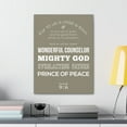 thumbnail image 3 of Scripture Walls  Isaiah 9:6 For To Us A Child Is Born Bible Verse Canvas Christian Wall Art Ready to Hang Unframed, 3 of 17