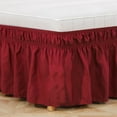 thumbnail image 4 of Solid Color Elastic Bed Skirt Wrinkle Free Dust Ruffle for Twin Queen King US Size, 4 of 7