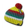 thumbnail image 2 of CUGLOG K028 Mont Ventoux Beanie Hat-Yellow/Red, 2 of 2