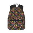 thumbnail image 1 of Easygdp Mexican Folk Art Floral Mochila Casual para Portátil, Mochila para Escuela, Viajes, Negocios, 1 of 6