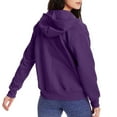 thumbnail image 3 of Hanes Sweat à Capuche à Fermeture à Glissière ComfortSoft EcoSmart pour Femmes, TG, 3 of 3