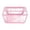 Pink, variant on Insert Bag Organizer PVC Divider Inner Bag Liner Beach Bag Accessory For Handbag Storage And Organization