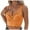 Orange, variant on TSADFHJI Women's Wireless Lightly Lined Comfort Bra Everyday Underwear Women's Bras Nightwear Bras for Women with Robe Womens Bras Black Lace Grey XXL