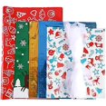 thumbnail image 2 of 30pcs Christmas Gift Bags, Plastic Christmas Gift Bags With 30 Packing Ribbon For Christmas Decoration And Gift Wrapping, 2 of 5
