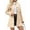 Apricot Color, variant on Women'S Winter Overcoat Mid-Long Stand Collar Single Breasted Coat Outerwear Color S