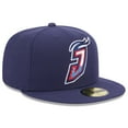 thumbnail image 3 of Men's New Era Navy Jacksonville Jumbo Shrimp Authentic Collection Alternate Logo 59FIFTY Fitted Hat, 3 of 5