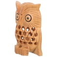thumbnail image 2 of Miniature Owl Decorative Figurines Hand Owl Shape Decoration For Family Friends 1Set, 2 of 5