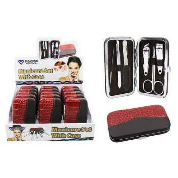Diamond Visions 11-2072 Manicure Set with Case