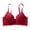 Red, variant on MVRLSH Sports Jelly Bras for Women Full Coverage Unlined Lace Underwire Lifting Support Casual lette Underwear Strapless Bra