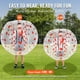 thumbnail image 3 of VEVOR - Pelota de parachoques inflable (1 unidad), 1,5 m (5 pies) de cuerpo, ideal para adolescentes y adultos, con forma de hámster humano de PVC de 0,8 mm de grosor, 3 of 9