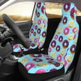 thumbnail image 2 of Sikiie Donuts Car Seat Protector 2 Pack Car Seat Cushion Mat, Car Seat Covers for SUV, Truck, Van, 2 of 7