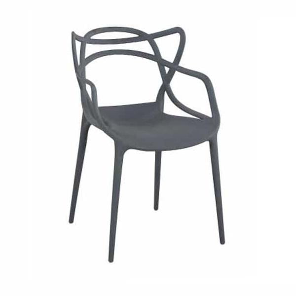 Silla Kessa Muebles Style Pvc Gris