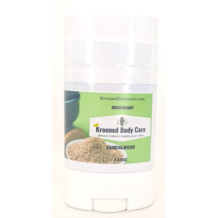 Krouned- Natural Deodorant (Sandalwood) Pack Of 2