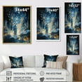 thumbnail image 4 of Designart "Nighttime Shepherd'S Celestial Quest I" Christianity Floater Framed Canvas Prints, 4 of 5