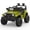 Green, variant on 12V Kids Electric Ride-On Truck – Parental Remote Control, Seasonal Suspension, 3 Speeds, LED Lights, Wireless Connection Music, Seat Belt, Standard Test Method Certified – Purple