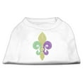 thumbnail image 3 of Pet Dog  Cat Shirt Rhinestone, "Mardi Gras Fleur De Lis", 3 of 11
