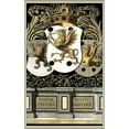 thumbnail image 3 of Vision Studio 13x18 Black Modern Framed Museum Art Print Titled - Family Crest II, 3 of 5