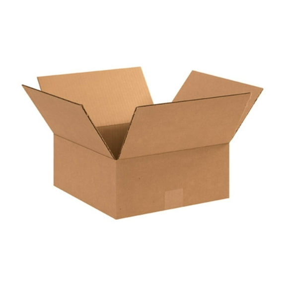 12 x 12 x 5 Corrugated Cardboard Boxes, Flat 12"L x 12"W x 5"H, Pack of 25 | Shipping, Packaging, Moving, Storage Box for Home or Business, Strong Wholesale Bulk Boxes