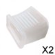 thumbnail image 1 of Conjunto de 6 protectores Colamx para silbatos Resguardo bucal especial 2 piezas, 1 of 8