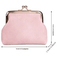 thumbnail image 5 of 2024 New Women Retro Buckle Coin Purse Candy Color Short Coin Purse Change Purse, 5 of 5