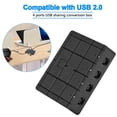 thumbnail image 1 of SPRING PARK Adaptateur Switcher USB 2.0 2/4 Ports pour PC Scanner Imprimante Souris, 1 of 6