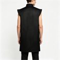 thumbnail image 5 of Men'S Medieval Renaissance Sleeveless Costume Vest Robe For Halloween Party Cosplay Role Play Themed Event Masquerade Dress Up Outfit, 5 of 5