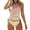 Pink, variant on ibiyuan Plus Size Tankini Swimwear Two Piece Tummy Control Bathing Suits Hide Belly Swim Dress with Boy Shorts Tropical Printed Swimsuit Coverup for Women,Black