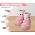thumbnail image 5 of Baby Cute Floor Shoes Boys Girls First Walking Shoes Non Slip Soft Sole Sneakers Toddler Infant Babygirl Sock Shoes, 5 of 9