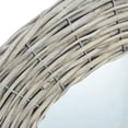thumbnail image 4 of Mirror VidaXL, marco de mimbre hecho a mano, 70 cm, de mimbre, 4 of 5