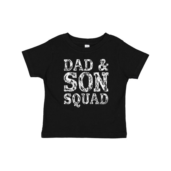 Inktastic Dad and Son Squad Boys Baby T-Shirt