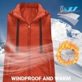 thumbnail image 4 of WXLWZYWL Women's Winter Long Hooded Puffer Vest Stand Collar Sleeveless Puffy Coat with Pockets, 4 of 6
