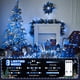 thumbnail image 3 of Luces de Navidad JMEXSUSS Azul y Blanco 600 LED 51 metros, 3 of 7