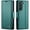 Green, variant on QLTYPRI Wallet Case for Samsung Galaxy S21 FE, Premium PU Leather Magnetic Flip Folio Case with RFID Blocking Credit Card Slots Kickstand Shockproof Protective Phone Case Cover - Green