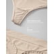 thumbnail image 4 of Tangas CRZ YOGA Softhold de tiro alto sin etiqueta, paquete de 3, talla pequeña, 4 of 4